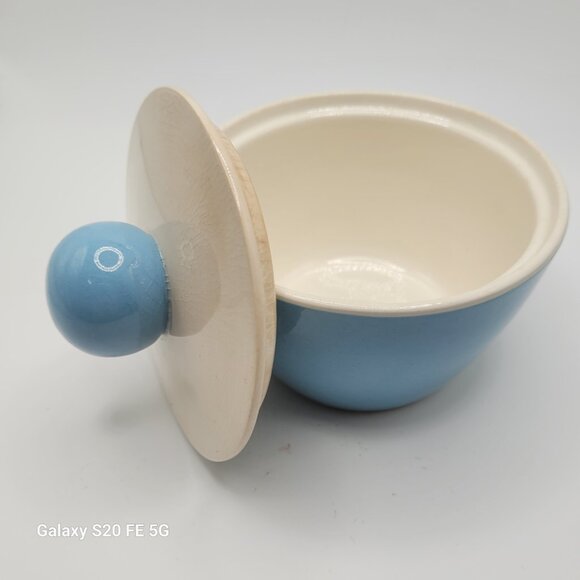 Vintage T.G. Green Ltd. Church Gresley England Polo Sugar Bowl with Lid - Picture 3 of 15